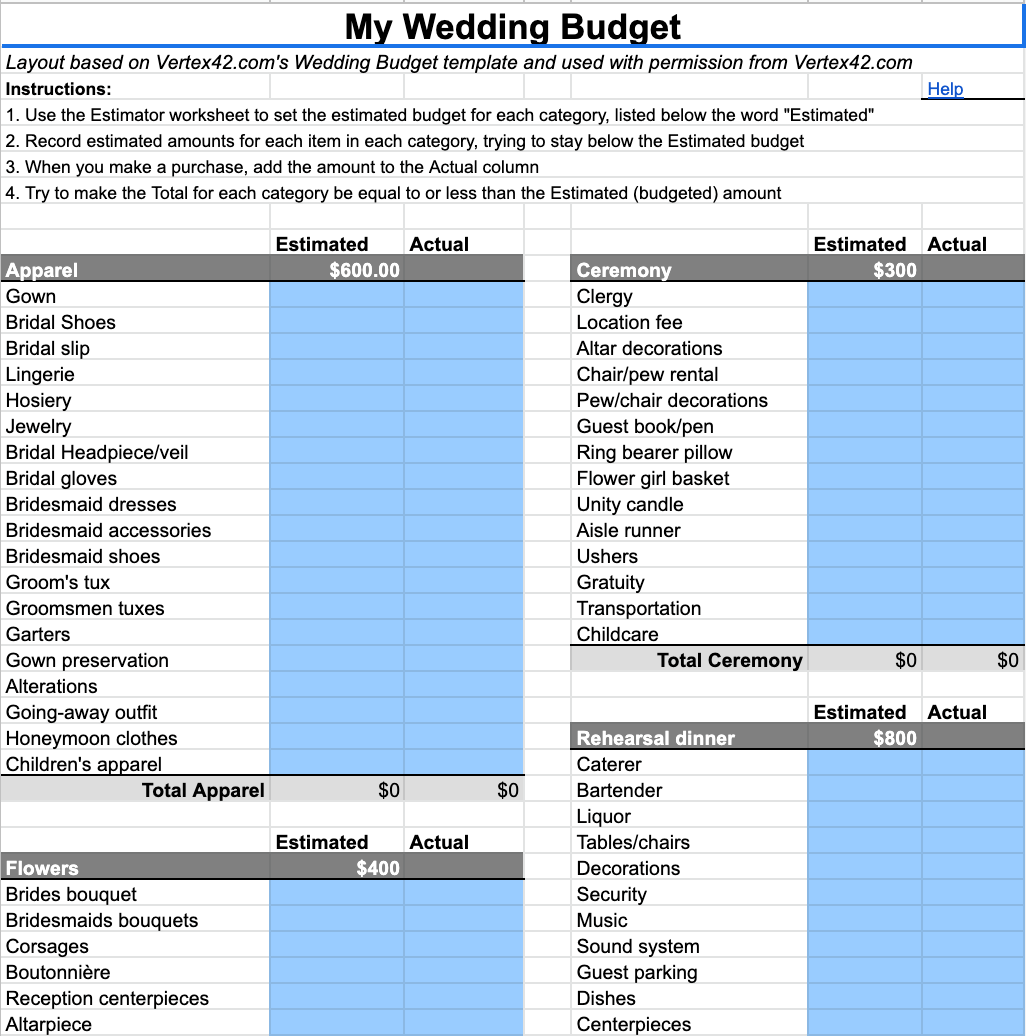 Ultimate Wedding Planning Guide Template Sheet On Site Wedding Notes 